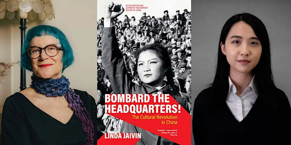 poster from Linda Jaivin in conversation with Echo Hui